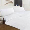 Coleção de Hotel 200T 100 Puro Algodão Branco Liso Bedding Set